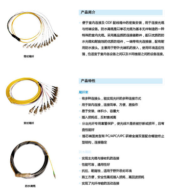 化繁为简，筑牢数据传输基石 揭秘监控与通信中的尾纤束与防水尾缆